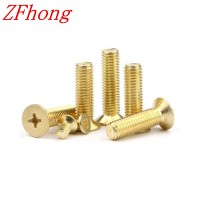 m2 m3 m4 m5 m6 m8 CSK phillips brass flat countersunk head machine screw