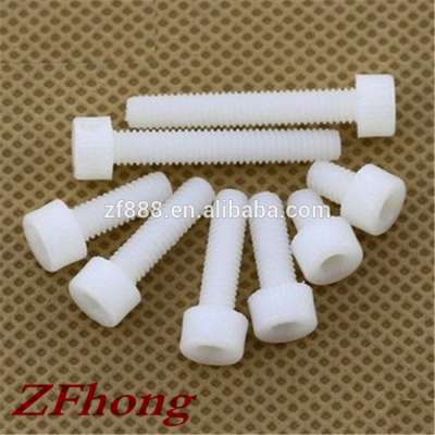 nylon hex socket cap head machine screw M3 to M10