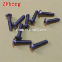 M2 M2.5 m3 m4 m5 m6 iso7380 titanium button head hex socket screw