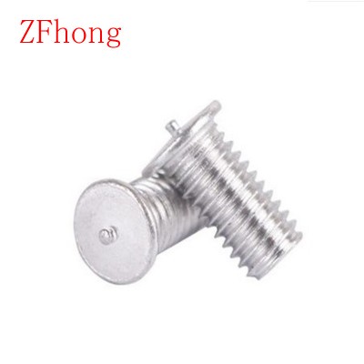 Aluminum welding studs screw