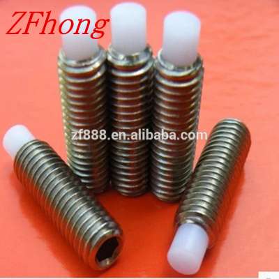 m3 m4 m5 m6 m8 Hex socket Nylon Tip set screw