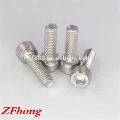 m1.4 - m12 din912 a2 304 stainless steel hex socket cap screw