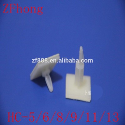 HC-5/6/8/9/11/13 Nylon Plastic (White GLUE)stick on PCB Spacer adhesive Standoff 3mm Hole support