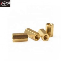 female threaded standoff M2 M3 hex nut brass standoff spacer for pcb motherboard